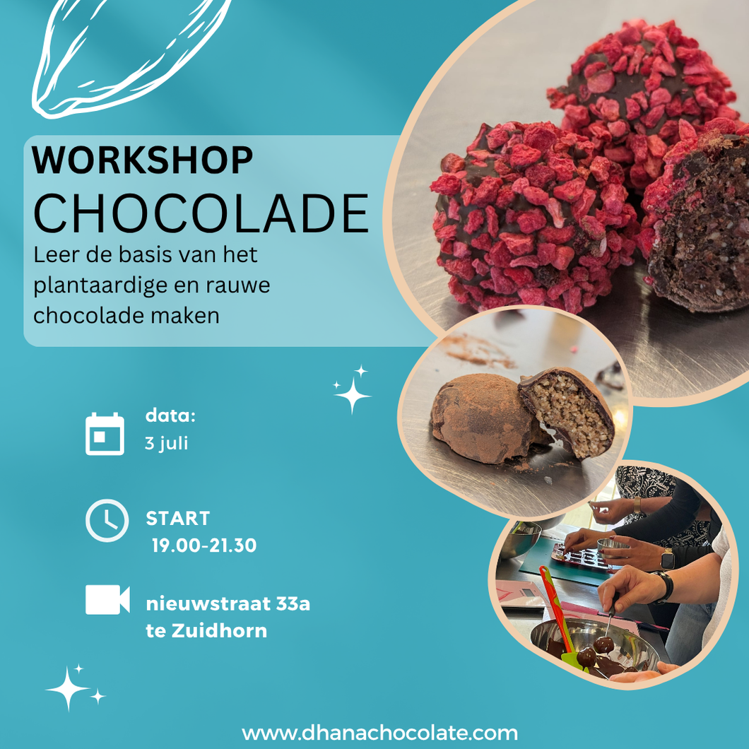 Plantaardige Chocolade Workshop - 3 juli