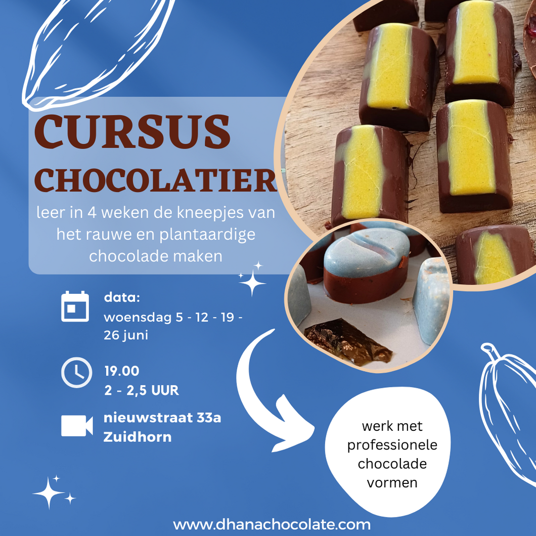 Nieuws: 4 weekse chocolatier cursus JUNI